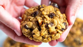 Easy Oatmeal Cookies Recipe [upl. by Silsby]