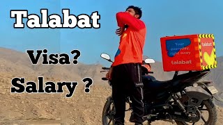 talabat salary in dubai 2024  talabat food delivery dubai [upl. by Ayita902]