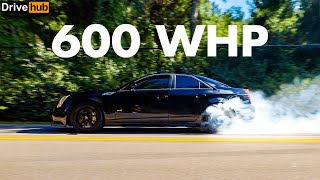 4 minutes of BRUTAL Cammed CTS V Exhaust  Exhaust Sound POV Accelerations amp FlyBys  DriveHub [upl. by Bhatt404]