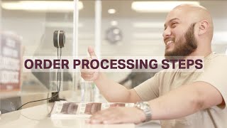 Order Processing Steps [upl. by Wivestad]