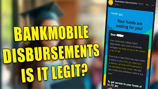 Is Bankmobile Disbursements Legit Or Scam Will You Actually Get a Refund Through It [upl. by Anyalram]