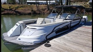 2019 Crest Continental 270 Pontoon Boat For Sale at MarineMax Cumming [upl. by Ruomyes676]