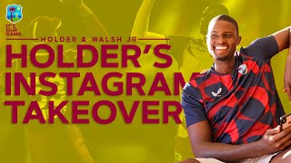 Jason Holder Instagram Takeover with Hayden Walsh Jr  Going Undercover on IG  West Indies Cricket [upl. by Aivyls480]