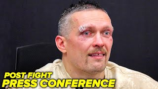 Oleksandr Usyks EMOTIONAL Full Post Fight Press Conference vs Tyson Fury • Fury vs Usyk [upl. by Costello278]