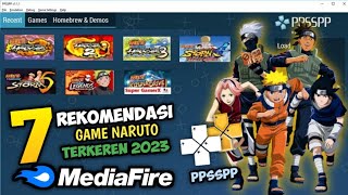 REKOMENDASI 7 GAME NARUTO TERBAIK TERKEREN DI PPSSPP 2023 [upl. by Aillicirp208]