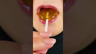 asmr HONEY CANDY ON A STICK eating sounds mukbang food [upl. by Hanforrd]