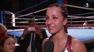 Mégan Ouvrad Championne de France de boxe féminine professionnelle [upl. by Stedmann]