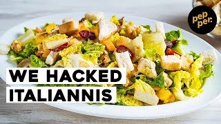 Italiannis Sicilian Insalata Recipe How to Make Most Italiannis Sicilian Salad  Pepperph [upl. by Nil]