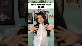 Office Wear Shirts for Women Under Rs300😍 short myntra [upl. by Aidyl629]