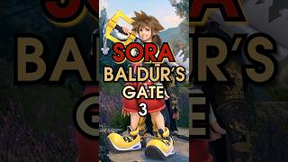 how to build SORA in Baldurs Gate 3 in 1min  WarlockFighter build baldursgate3 kingdomhearts [upl. by Katerine843]