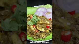 Andhra Chilli Chicken  Spicy Green Chilli Chicken recipe full recipe  link in description [upl. by Torruella]