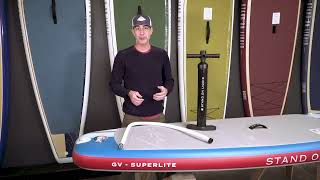 How to inflate SUP with Double Action pump [upl. by Greggory]