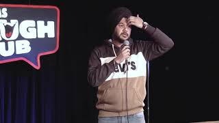 Parvinders take on Delhi Wale Punjabi Stand Up Comedy Canvas Laugh Club [upl. by Constantia]