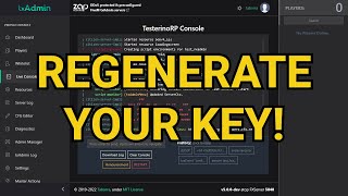 How To Regenerate FiveM Server License Key [upl. by Llehcsreh]