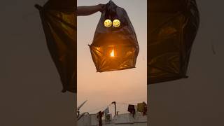 Hot air baloon experiment fail 😂 shorts trending experiment hotairballoon failure [upl. by Risa]