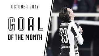 Juventus Goal of the Month  October [upl. by Enelyk]