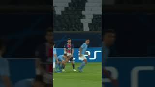 Manchester City Riyad Mahrez free kick vs PSG Mahrez GooL [upl. by Nowad33]