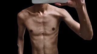 48  77kg Natural transformation  Skinny to muscular body natural transformation [upl. by Aivatal118]