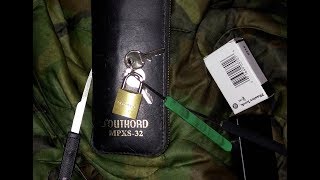 Lock Picking Master Lock 20mm Vline Series [upl. by Yrehcaz]