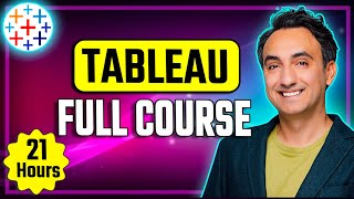 Tableau Ultimate Full Course 21 Hours for Beginners  From Zero to HERO [upl. by Eilerua]