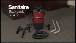 Sanitaire Backpack Vacuums SC412 [upl. by Anahsed]