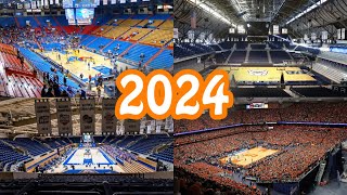 Top 10 BEST College Basketball Arenas of 2024 [upl. by Alyosha325]