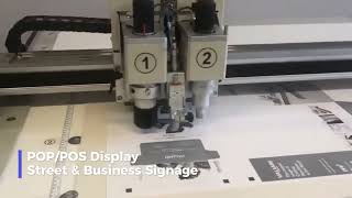 Valiani Optima Flatbed Cutting Plotter [upl. by Sandler]