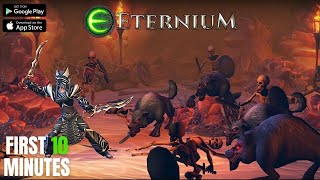 Eternium  ​Gameplay First Look  iOS Android First 10 Minutes [upl. by Cire]