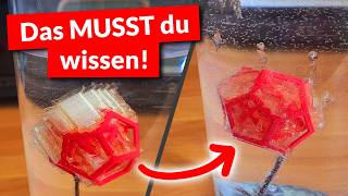 Wasserlösliches PVA Filament im Test  Das MUSST du wissen [upl. by Schnur]