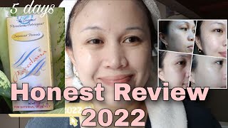 HONEST REVIEW 2022 PORCELANA ASTRINGENT IMPROVED FORMULA in 5 days  Mommy Aysa [upl. by Meer586]