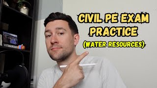 Civil PE Exam Practice Problems [upl. by Akemaj]