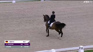 Isabell Werth amp DSP Quantaz  FEI Dressage World Cup™ presented by RS2 Dressage [upl. by Lai]