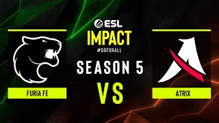 FURIA fe vs Atrix  Map 1 Vertigo  ESL Impact S5  SA [upl. by Eamaj]