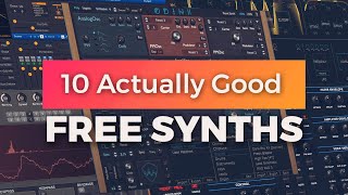 10 EPIC Free Synth Plugins You Need for Sound Design 🎹 [upl. by Arrej59]