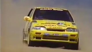 Pikes Peak Hill Climb 1991  Nobuhiro quotMonsterquot Tajima  Suzuki Twin Engine Cultus Type2 Pikes Peak [upl. by Sinnelg]