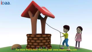 JACK AND JILL  IDAA 3D Animation English Nursery rhymes [upl. by Persis]