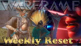 Warframe  Weekly Reset Stuff 15th September 2024 [upl. by Hpesoj194]