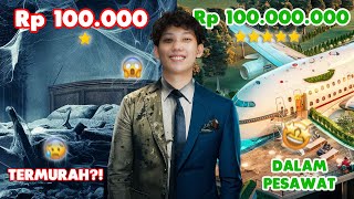 NGINEP HOTEL 100RB VS 100JUTA ORANG INDONESIA PERTAMA [upl. by Airakaz]