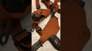 20 dollar Galco shoulder holster yea please 🙏😎guns firearms shorts sigsauer [upl. by Thurman]