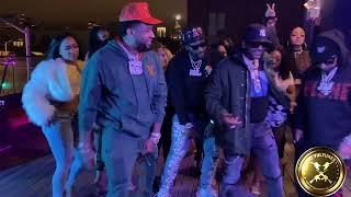 Philthy Rich Peezy Jim Jones amp Juelz Santana BTS in The Bay wit Baddies Team Eastside Dipset FOD [upl. by Eirameinna372]