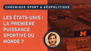 Les ÉtatsUnis  la première puissance sportive du monde [upl. by Leone850]