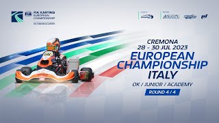 2023 FIA Karting European Championship Round 4 Highlight  Cremona  Italy [upl. by Sallee]