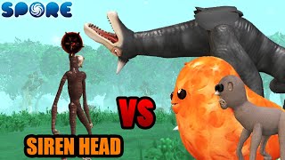 Siren Head Rampage S1  SPORE [upl. by Aneehsirk]