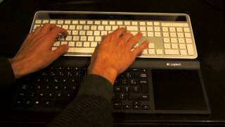 Les Numériques  test clavier Logitech TK820 [upl. by Aldos486]