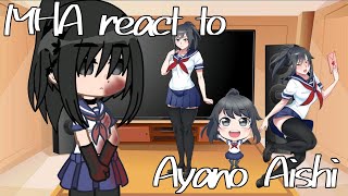 LOV  Hawks react to Ayano Aishi from Yandere Simulator 🔪❣️ part 1 read desc [upl. by Arundel853]