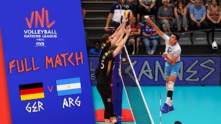 Germany 🆚 Argentina  Full Match  Men’s Volleyball Nations League 2019 [upl. by Asyral154]