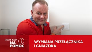 Jak wymienić gniazdko elektryczne i włącznik światła Wiesiek rusza na pomoc [upl. by Norton]