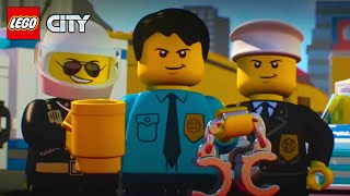 LEGO City Police Mini Movies Compilation Episode 1 to 6  LEGO Animation Cartoons [upl. by Bartosch]