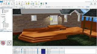 SoftPlan home design software  Outdoor Living Space [upl. by Beverlie]