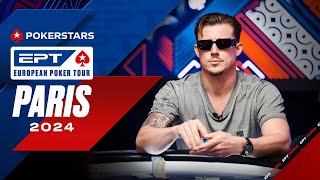 EPT Paris 2024  €5K Main Event  DAY 4  PokerStars [upl. by Nodnorb]